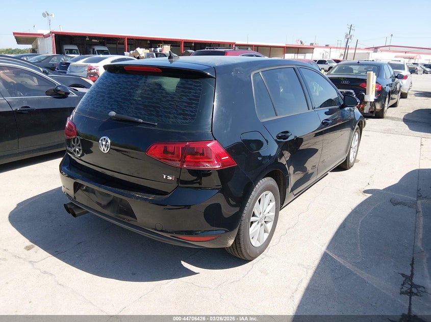2017 Volkswagen Golf Tsi S 4-Door/Tsi Se 4-Door/Tsi Sel 4-Door/Tsi Wolfsburg Edition 4-Door