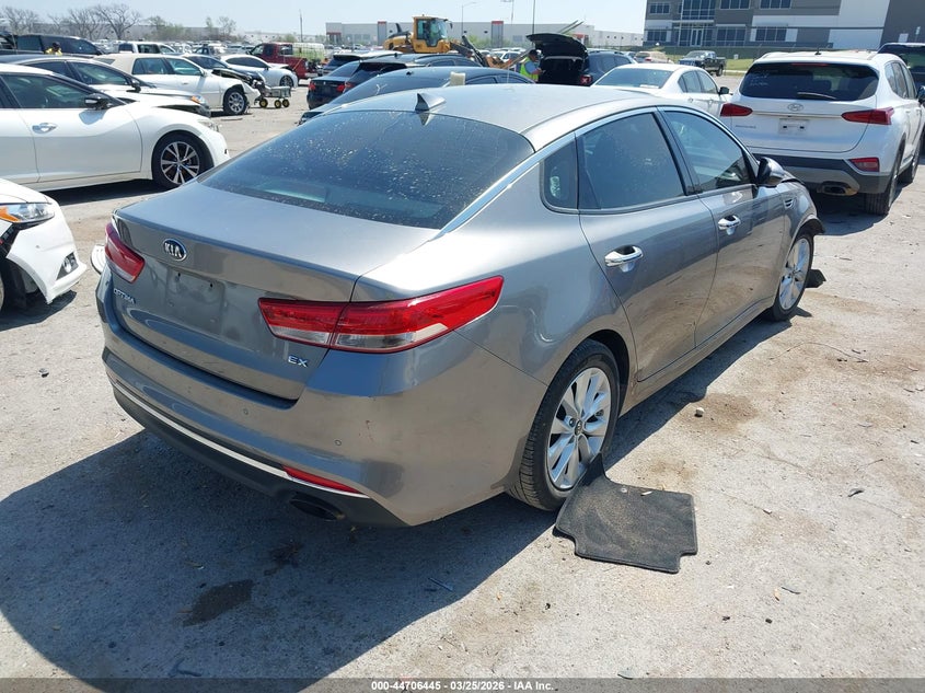Vin: 5xxgu4l33jg238019, lot: 45203576, kia optima ex 20184