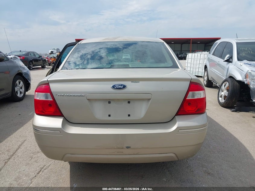 2005 Ford Five Hundred Se VIN: 1FAFP23165G175007 Lot: 44706461