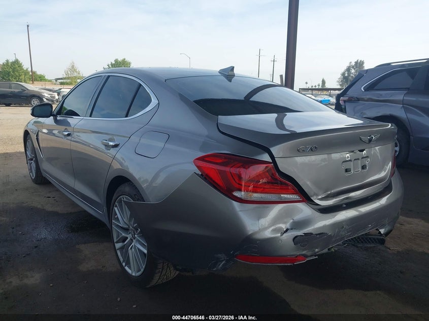 2021 Genesis G70 2.0T Rwd