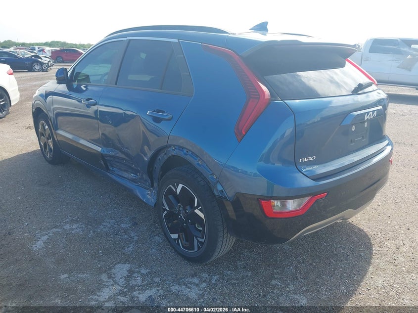 Vin: kndcr3l19p5016879, lot: 45203741, kia niro ev wind 20233