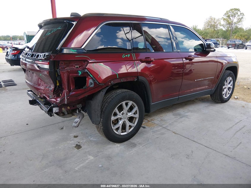 2022 Jeep Grand Cherokee Limited 4X2