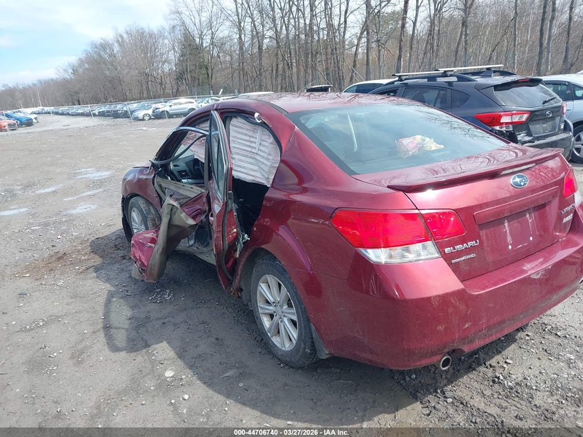 2012 Subaru Legacy 2.5I Premium