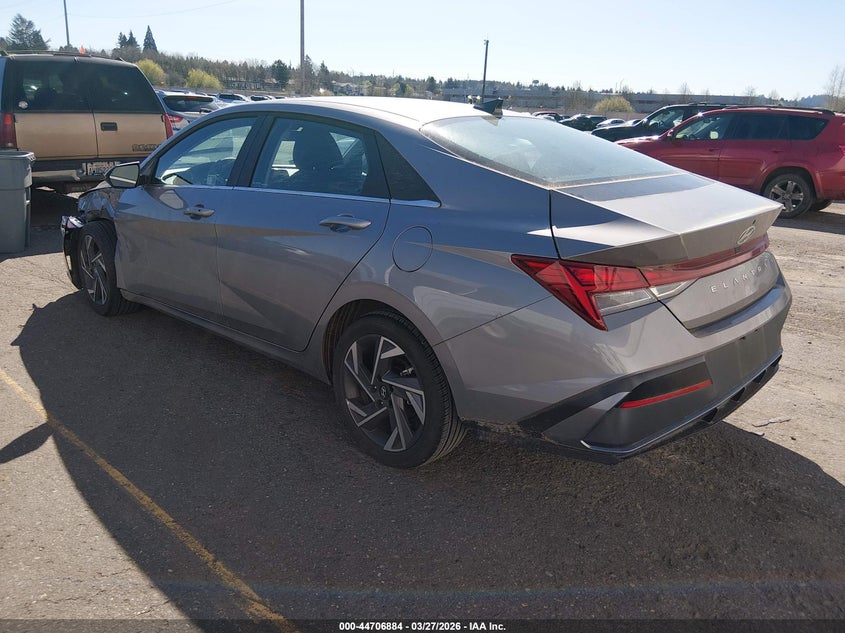 2025 Hyundai Elantra Sel Convenience