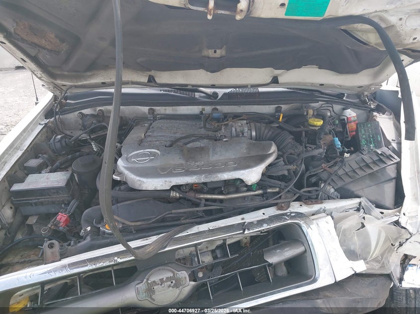 2001 Nissan Pathfinder Le VIN: JN8DR09Y01W602707 Lot: 44706927