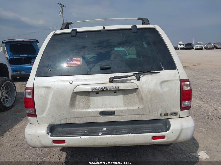 2001 Nissan Pathfinder Le VIN: JN8DR09Y01W602707 Lot: 44706927