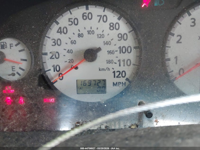 2001 Nissan Pathfinder Le VIN: JN8DR09Y01W602707 Lot: 44706927