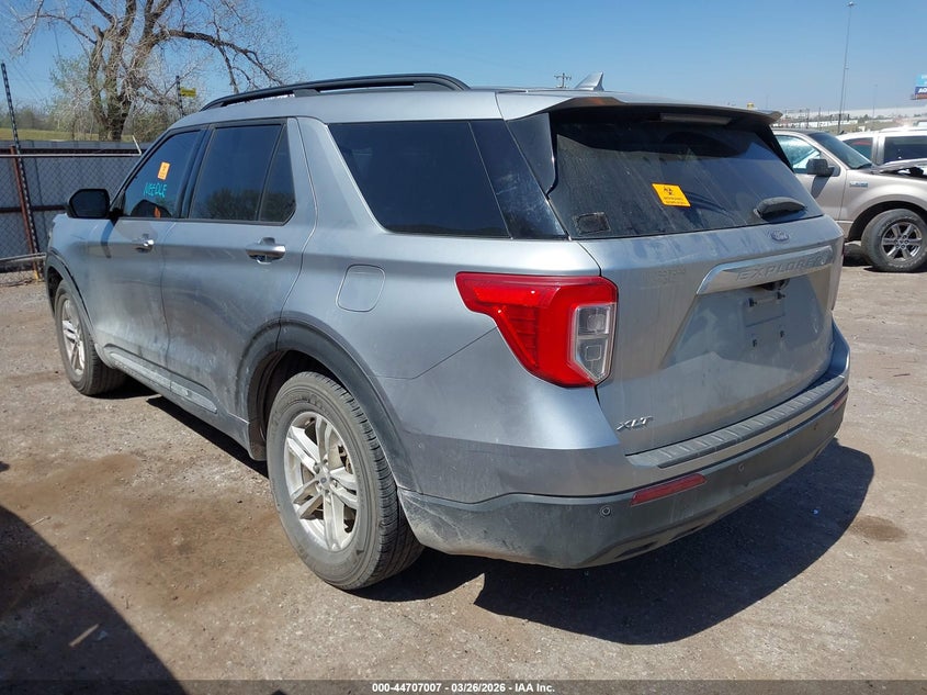 Vin: 1fmsk7dh8lga61616, lot: 45204138, ford explorer xlt 20203