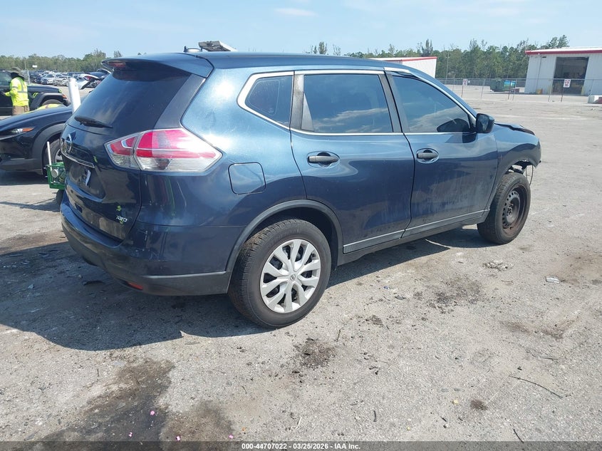 2016 Nissan Rogue S/Sl/Sv