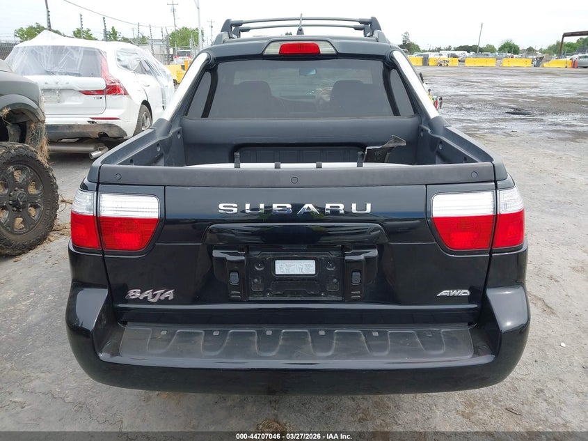 2006 Subaru Baja Turbo VIN: 4S4BT63C565107142 Lot: 44707046