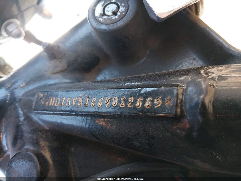 2006 Harley-Davidson Fxsti VIN: 1HD1BVB166Y082665 Lot: 44707077