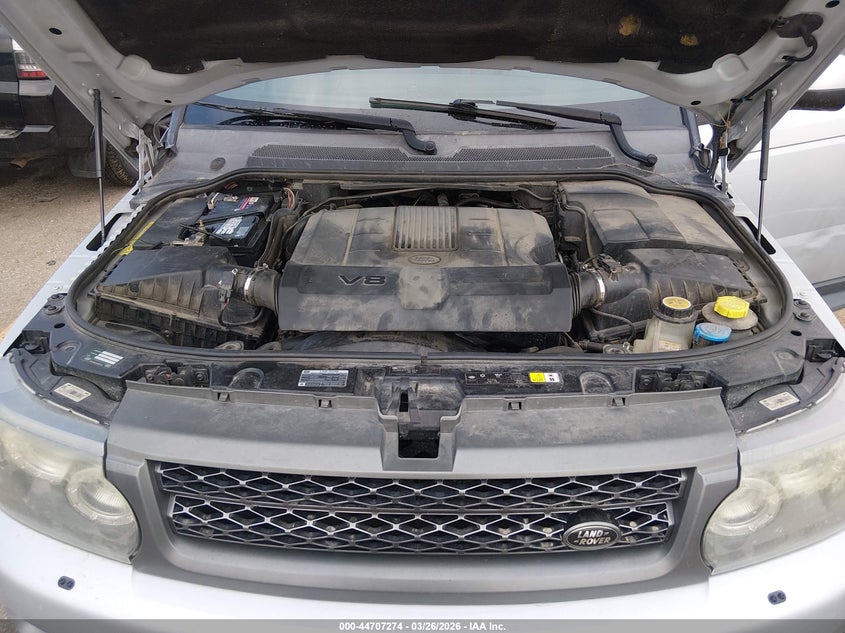 2011 Land Rover Range Rover Sport Hse VIN: SALSK2D45BA272626 Lot: 44707274