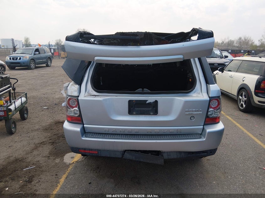 2011 Land Rover Range Rover Sport Hse VIN: SALSK2D45BA272626 Lot: 44707274