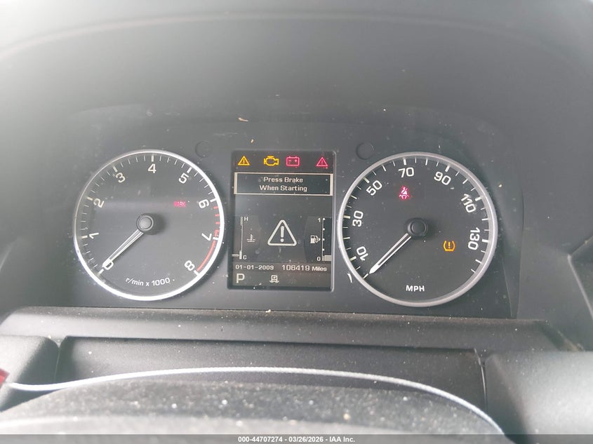 2011 Land Rover Range Rover Sport Hse VIN: SALSK2D45BA272626 Lot: 44707274