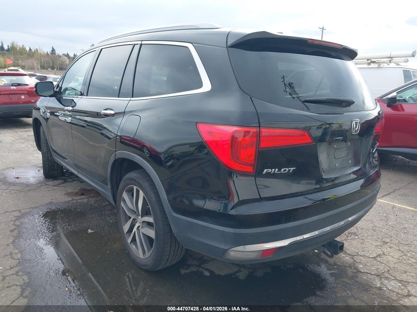 Vin: 5fnyf6h98hb066123, lot: 45204559, honda pilot touring 20173