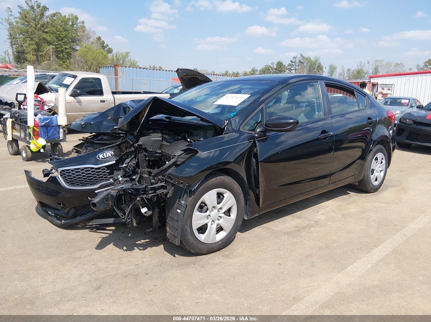 Vin: knafk4a66f5320544, lot: 45204602, kia forte lx 20152