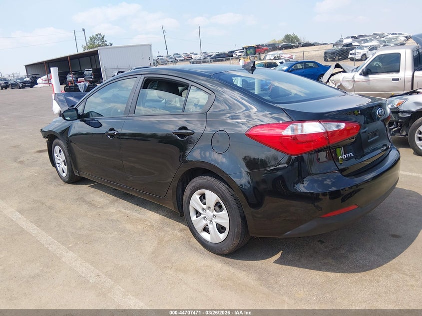 Vin: knafk4a66f5320544, lot: 45204602, kia forte lx 20153