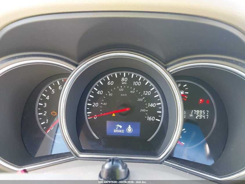 2013 Nissan Murano Sl VIN: JN8AZ1MU2DW212824 Lot: 44707526