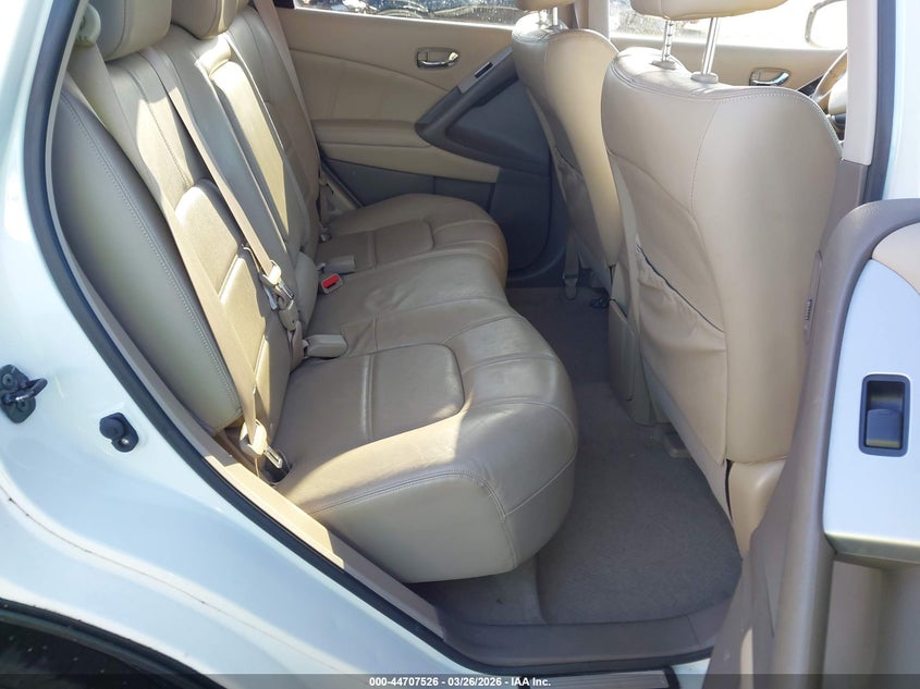 2013 Nissan Murano Sl VIN: JN8AZ1MU2DW212824 Lot: 44707526