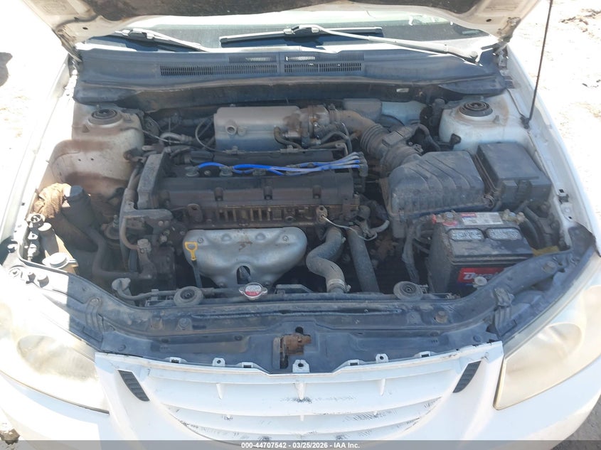 2004 Kia Spectra Ex/Lx VIN: KNAFE121445025738 Lot: 44707542