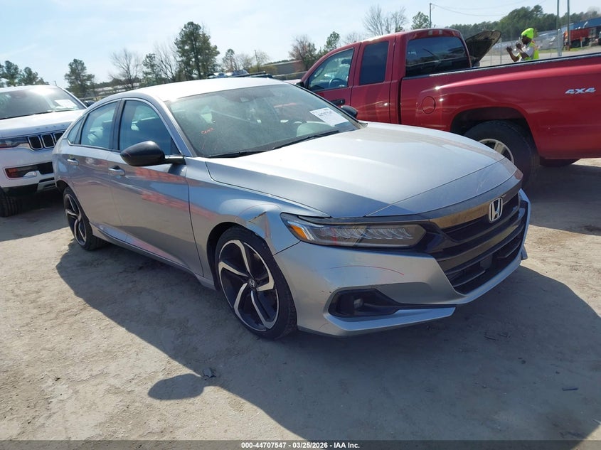 1HGCV1F46NA080048 2022 Honda Accord Sport Special Edition auction photo 1