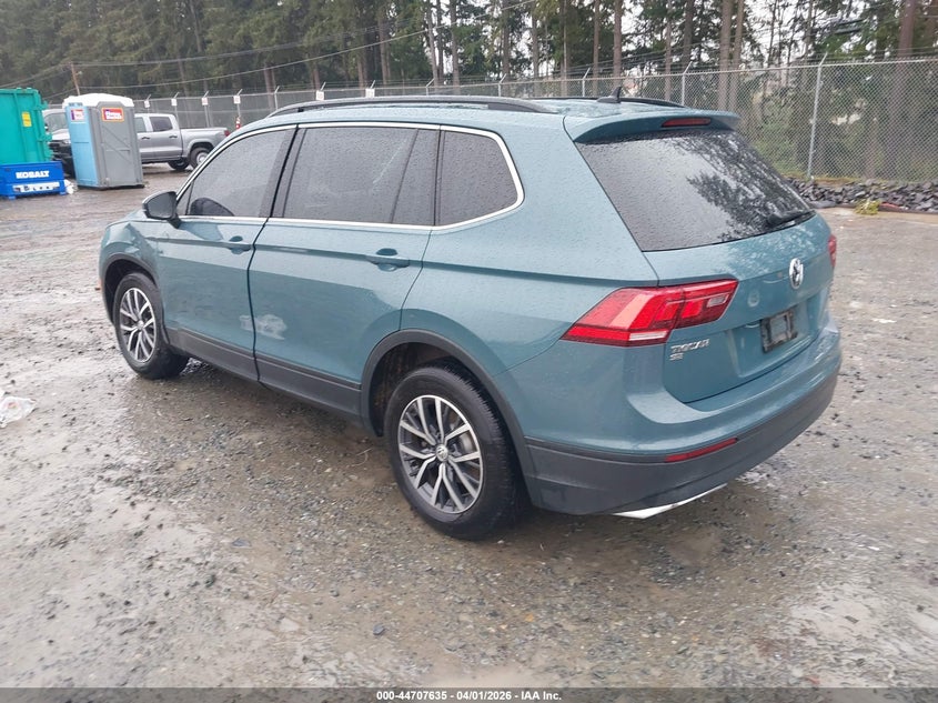 2019 Volkswagen Tiguan 2.0T Se/2.0T Sel/2.0T Sel R-Line/2.0T Sel R-Line Black