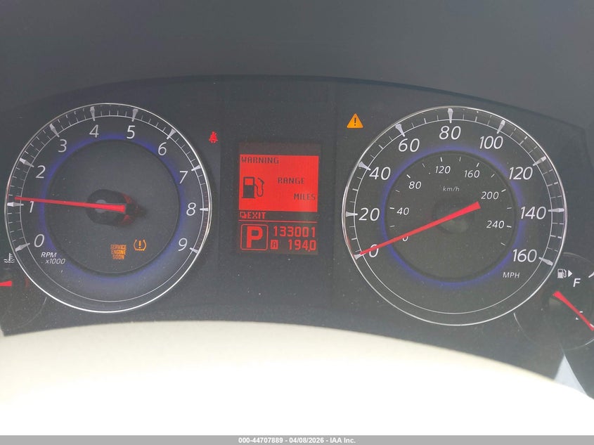 2010 Infiniti Ex35 Journey VIN: JN1AJ0HPXAM701614 Lot: 44707889