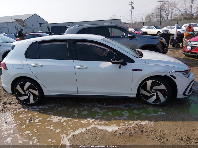 2022 Volkswagen Golf Gti 2.0T S VIN: WVWG87CDXNW155836 Lot: 44707976