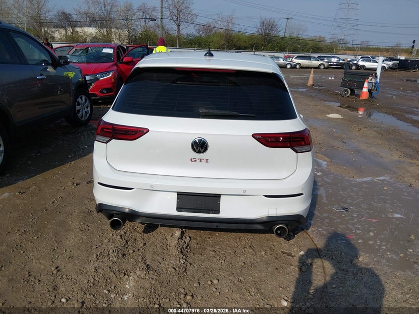 2022 Volkswagen Golf Gti 2.0T S VIN: WVWG87CDXNW155836 Lot: 44707976