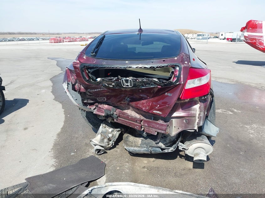 2012 Honda Crosstour Ex-L VIN: 5J6TF2H50CL005252 Lot: 44708030