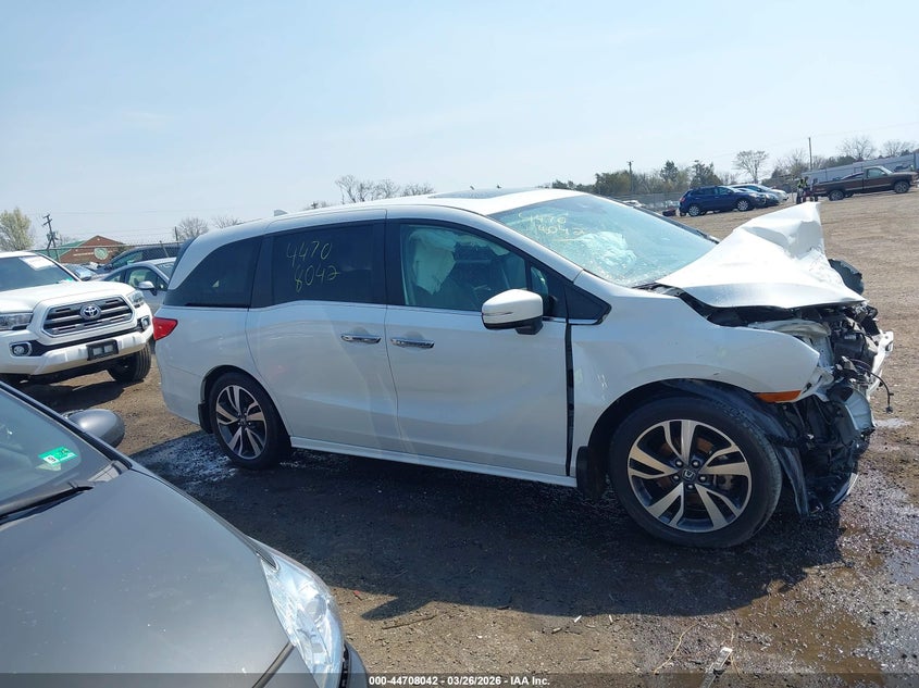 2022 Honda Odyssey Touring VIN: 5FNRL6H86NB026574 Lot: 44708042