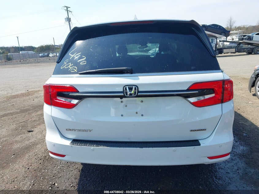2022 Honda Odyssey Touring VIN: 5FNRL6H86NB026574 Lot: 44708042