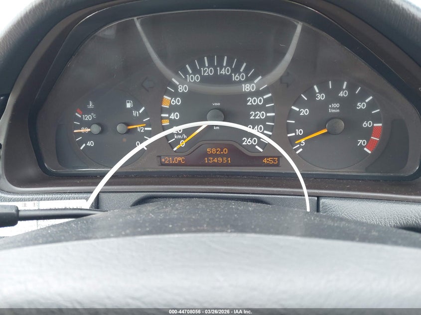 1998 Mercedes-Benz E430 VIN: WDB2100702A625772 Lot: 44708056