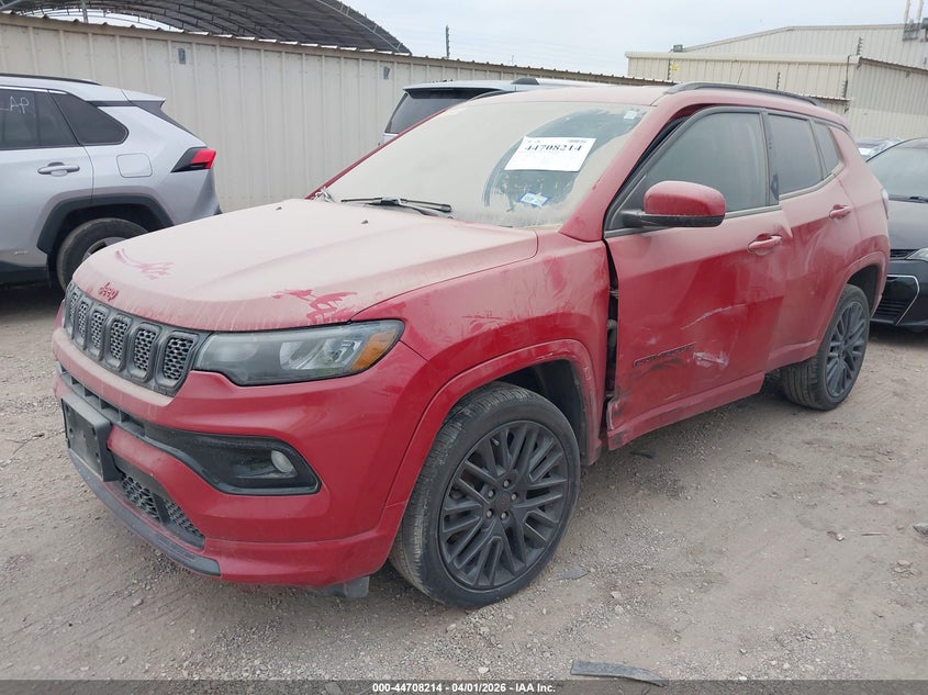 Vin: 3c4njdcn8pt543790, lot: 45205345, jeep compass (red) edition 4x4 20232