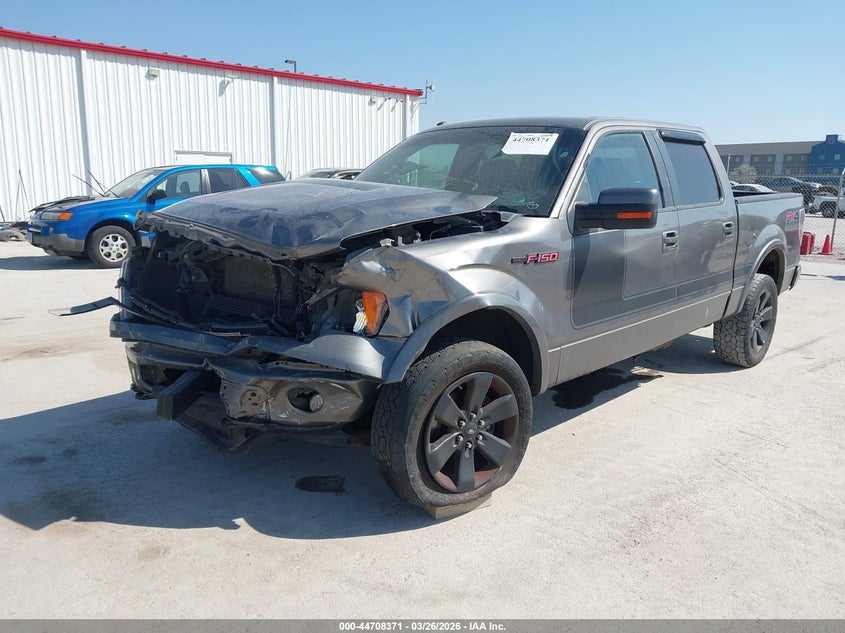 2012 Ford F-150 3.5 Fx4 grey Lot 111044708371 Vin 1FTFW1ET9CFC43924