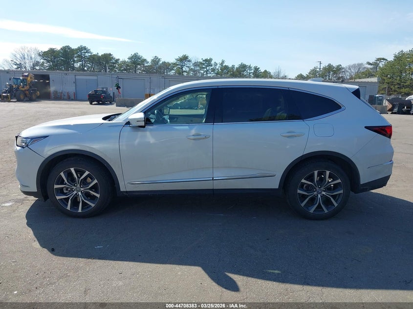 2022 Acura Mdx Technology Package VIN: 5J8YE1H47NL014938 Lot: 44708383
