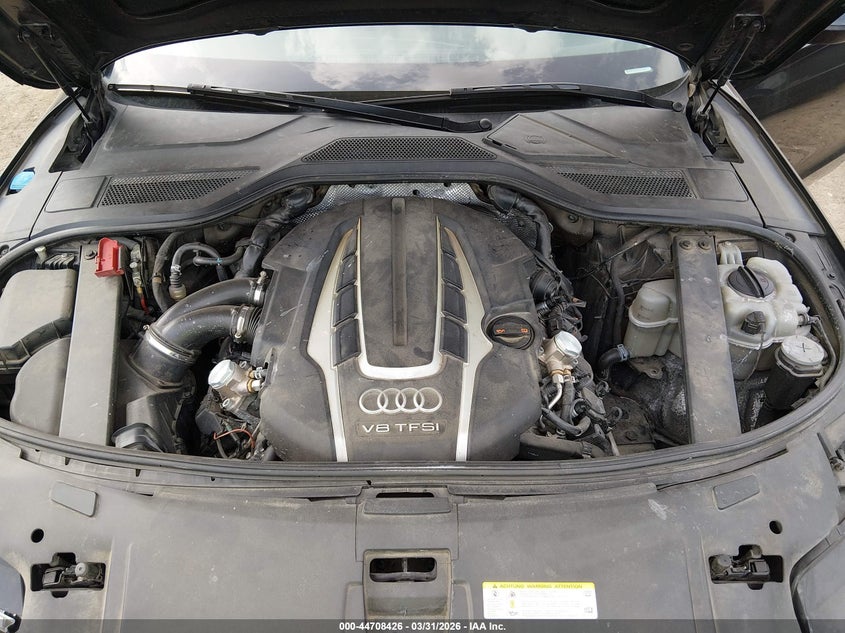 2013 Audi A8 L 4.0T VIN: WAUR2AFD9DN024711 Lot: 44708426