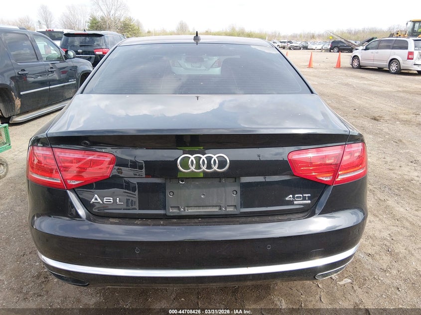 2013 Audi A8 L 4.0T VIN: WAUR2AFD9DN024711 Lot: 44708426