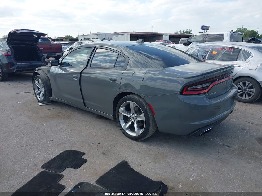 Vin: 2c3cdxct7jh155839, lot: 45205627, dodge charger r/t rwd 20183