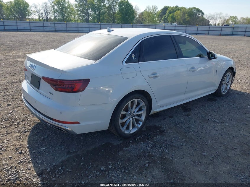 Vin: wauenaf44ka066424, lot: 45205662, audi a4 45 premium 20194