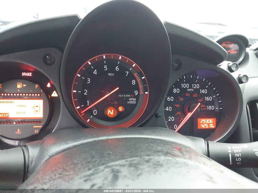 2019 Nissan 370Z Nismo VIN: JN1AZ4EH8KM420121 Lot: 44708657