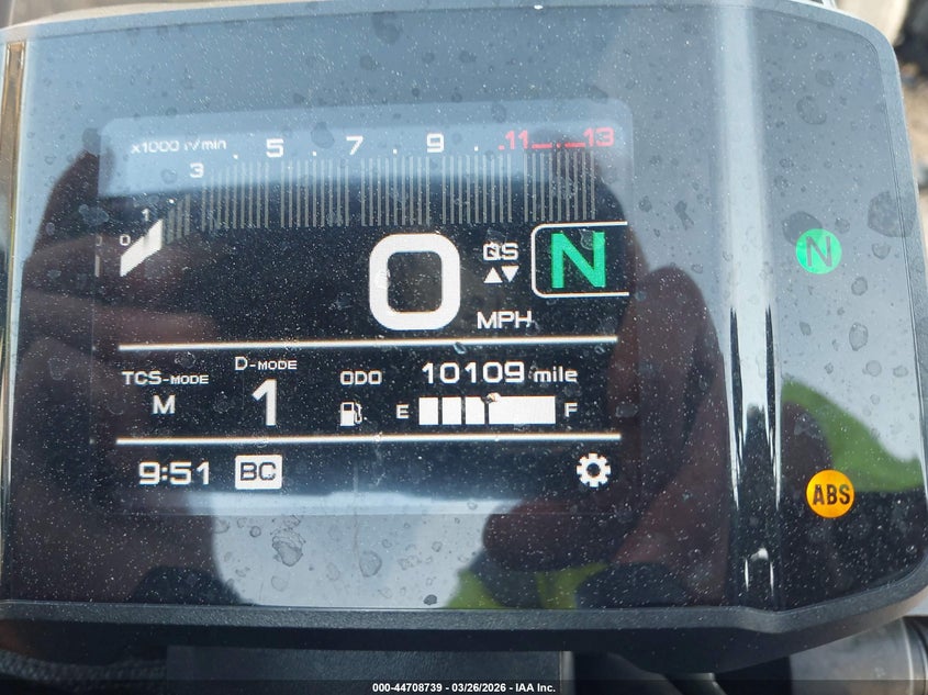 2021 Yamaha Mt09 D VIN: JYARN72EXMA000531 Lot: 44708739