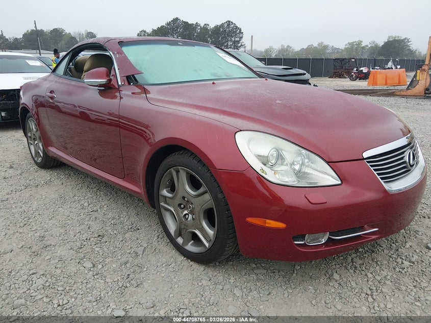 2008 Lexus Sc 430