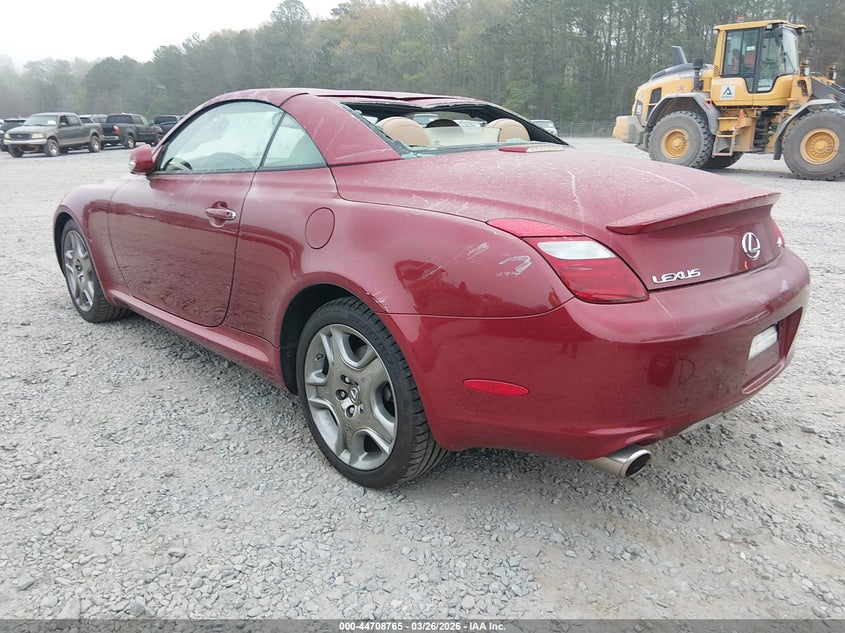 2008 Lexus Sc 430
