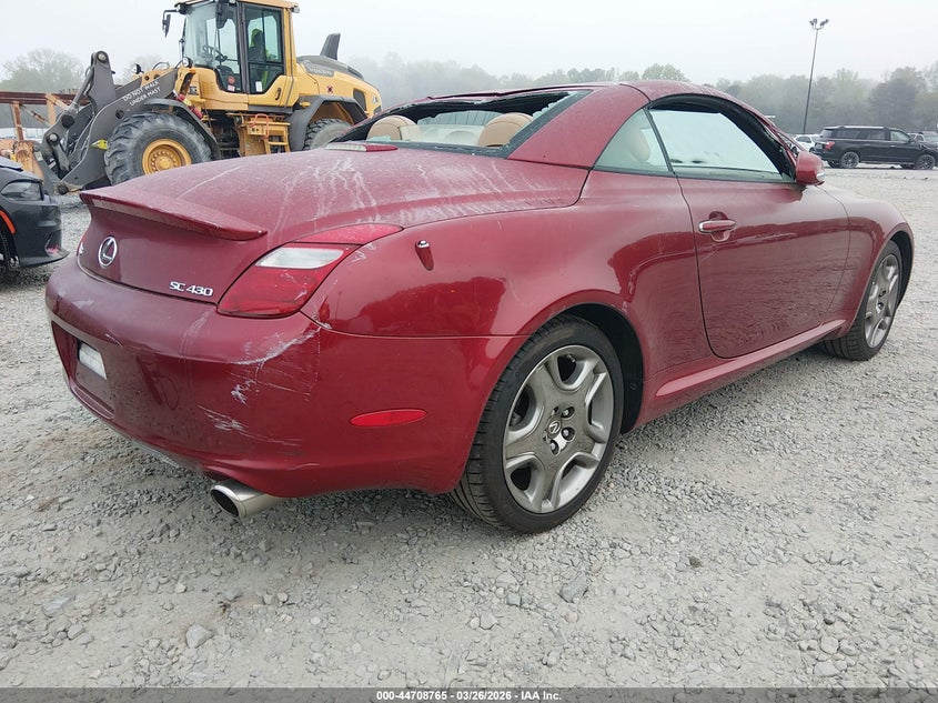 2008 Lexus Sc 430