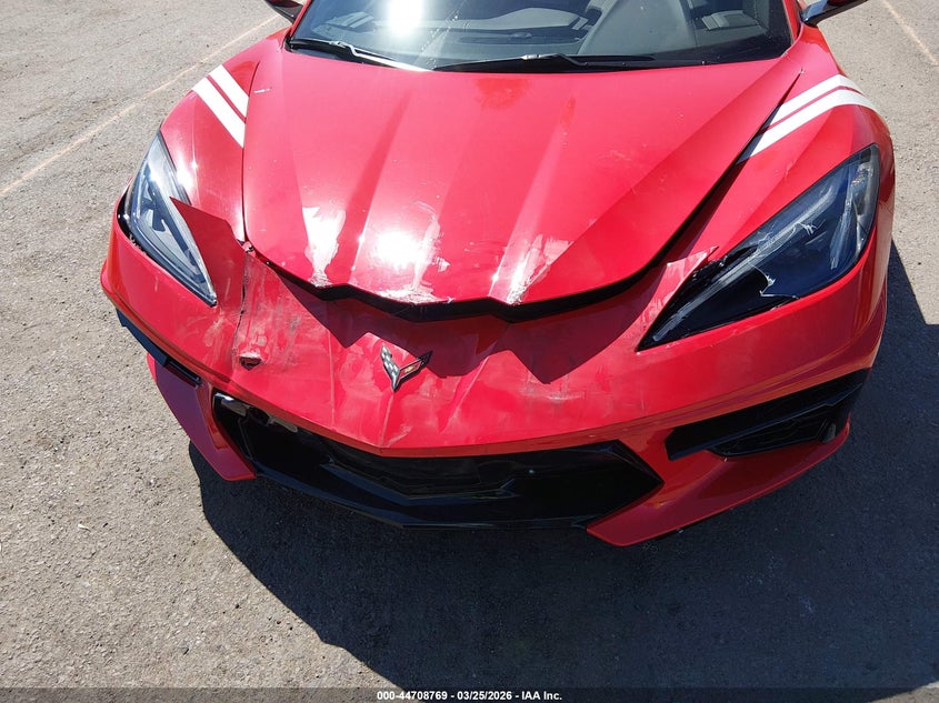 2020 Chevrolet Corvette Stingray Rwd 1Lt VIN: 1G1Y62D40L5116292 Lot: 44708769