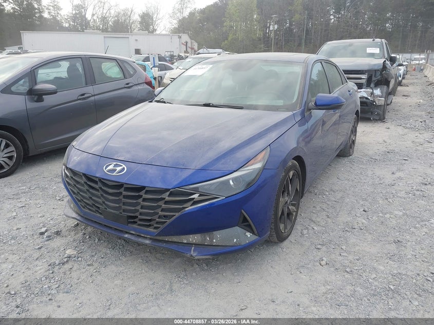2021 Hyundai Elantra Sel 5NPLN4AG4MH019046 photo 1