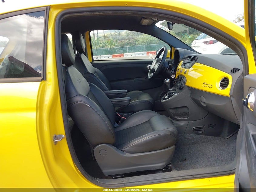 2015 FIAT 500 HATCHBACK 1.4L I-4 VVT, 101HP
