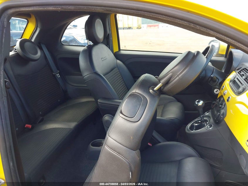 2015 FIAT 500 HATCHBACK 1.4L I-4 VVT, 101HP