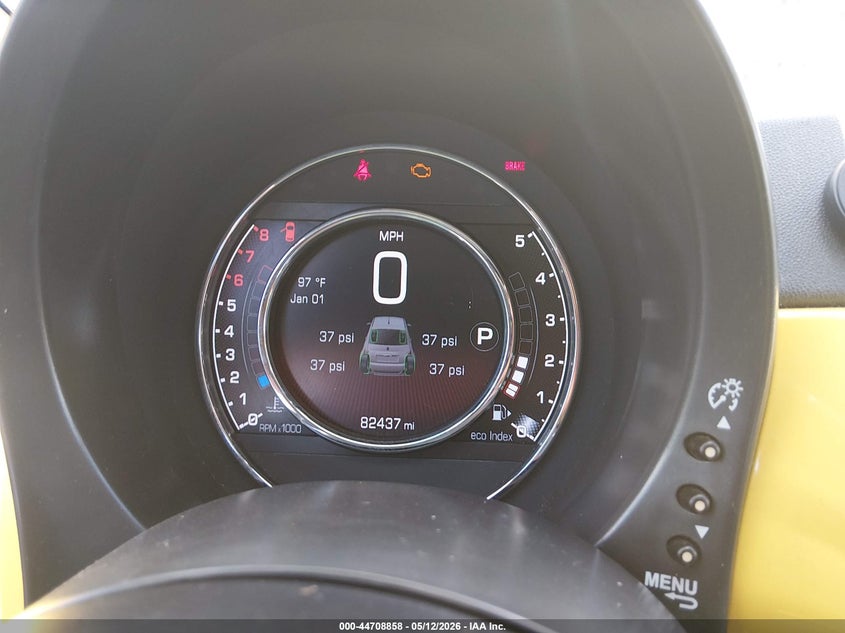 2015 FIAT 500 HATCHBACK 1.4L I-4 VVT, 101HP